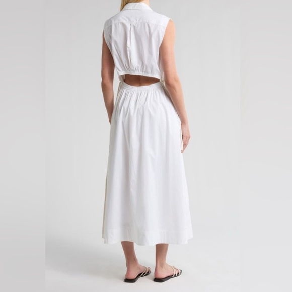 Elegant White Maxi Dress - Picture 2 of 7